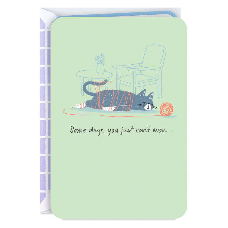 hallmark Hope Today Is Less Stress-y Encouragement Card