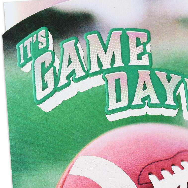 Hallmark Hope You Feel The Game Day Love Birthday Card