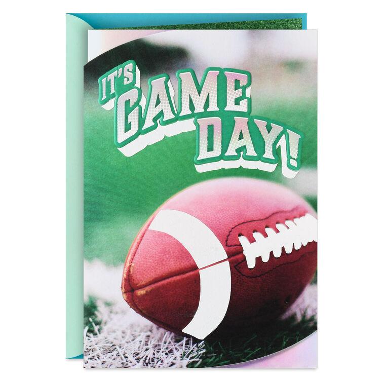 hallmark Hope You Feel the Game Day Love Birthday Card