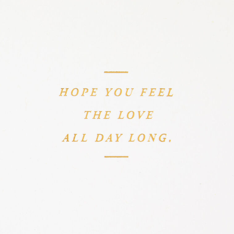 Hallmark Hope You Feel The Love All Day Long Birthday Card For Mom