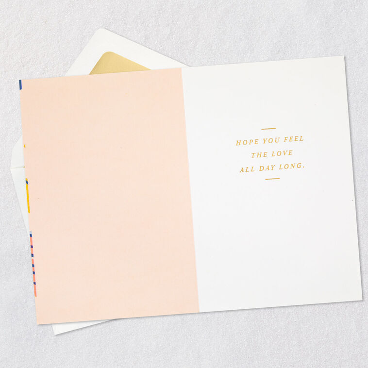 Hallmark Hope You Feel The Love All Day Long Birthday Card For Mom