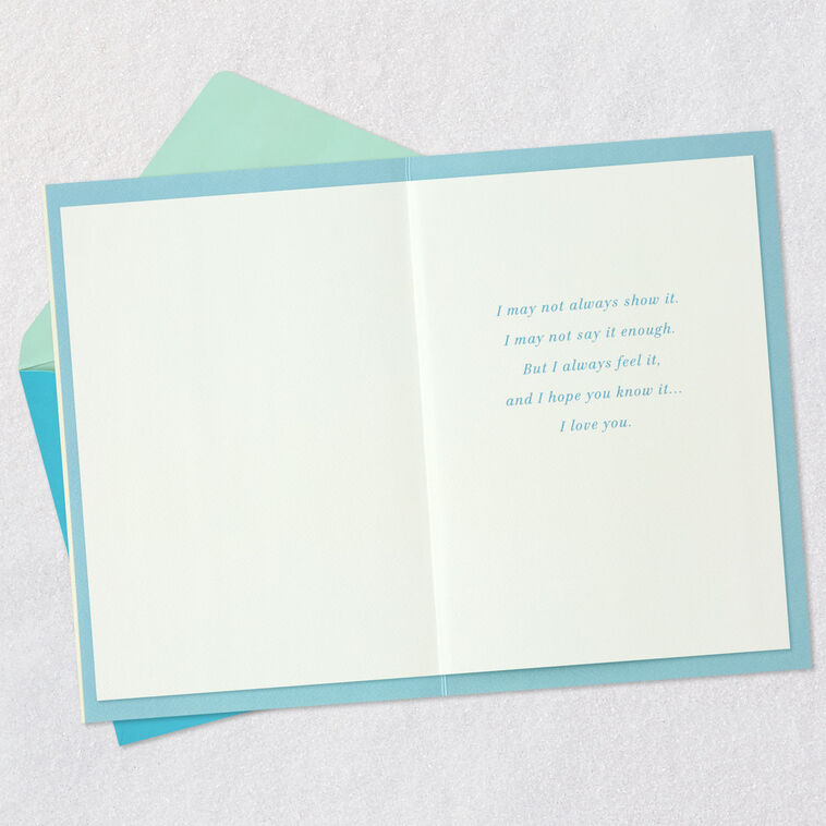 Hallmark Hope You Know How Much I Love You Love Card