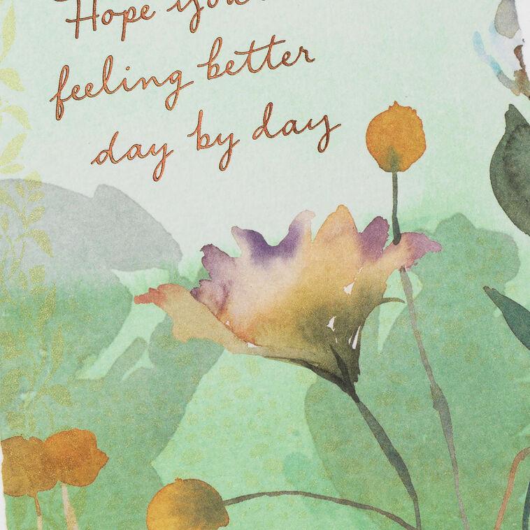 Hallmark Hope You're Soon Feeling Your Best Get Well Card