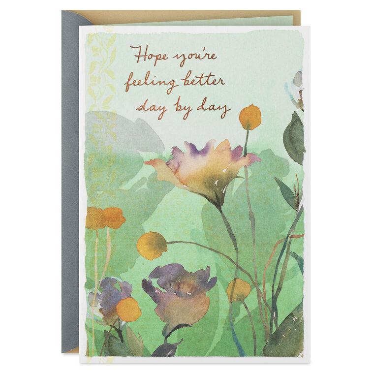 hallmark Hope You're Soon Feeling Your Best Get Well Card