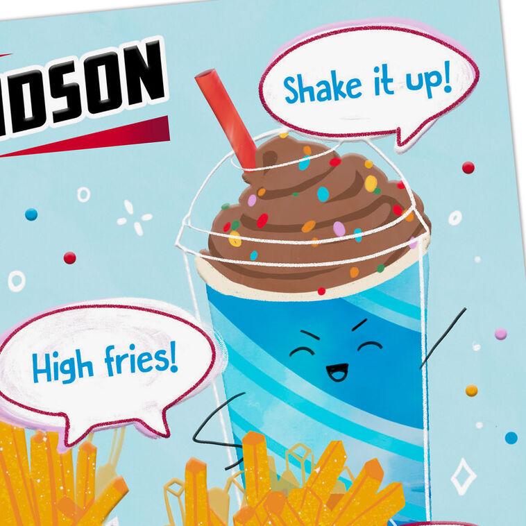 Hallmark Hope Your Birthday’s A Treat Birthday Card For Grandson