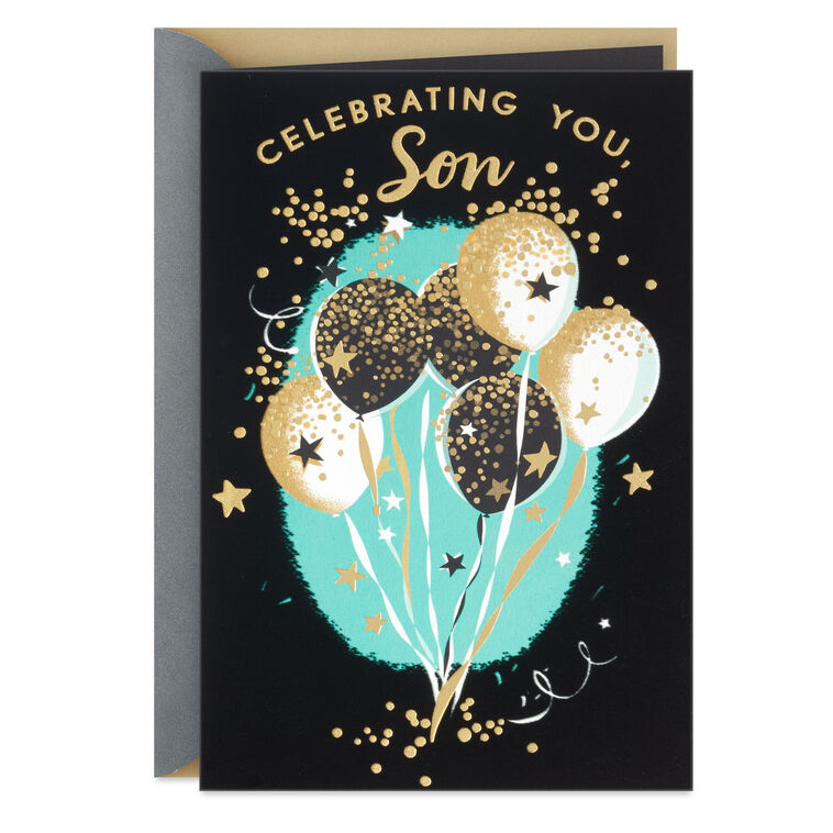 hallmark Hope Your Day Is Amazing Birthday Card for Son