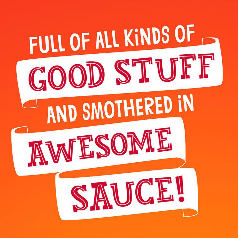 Hallmark Hope Your Day Is Full Of Good Stuff Funny Birthday Card