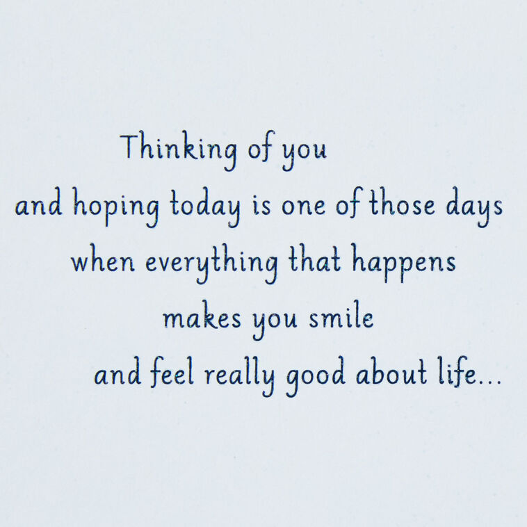 Hallmark Hoping Today Makes You Smile Birthday Card For Daughter-in-Law