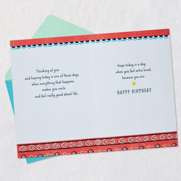 Hallmark Hoping Today Makes You Smile Birthday Card For Daughter-in-Law