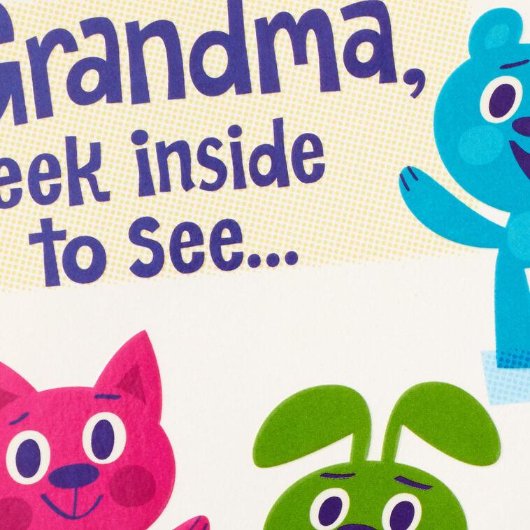 Hallmark How Big Grandkids' Love Can Be Birthday Card For Grandma