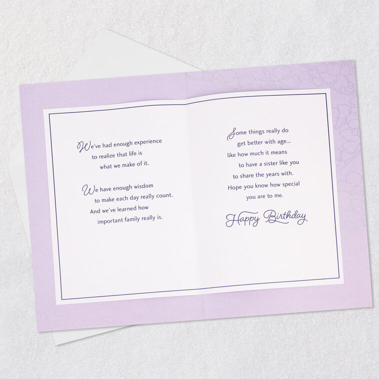Hallmark How Special You Are To Me Birthday Card For Sister