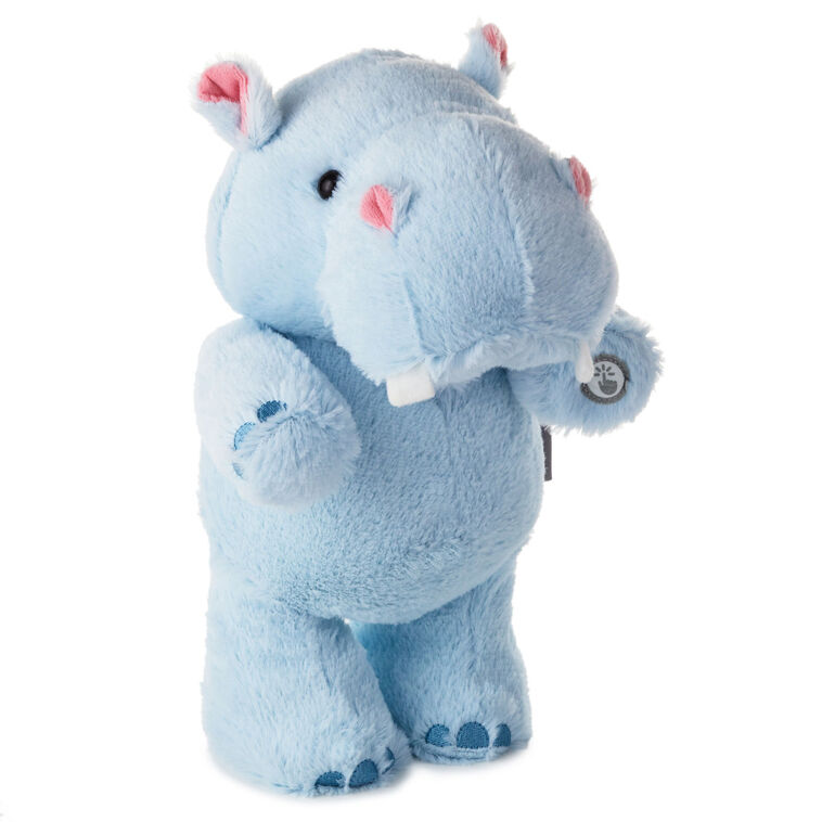 hallmark Hug 'n' Sing Tootin' Hippo Singing Stuffed Animal With Motion 10"