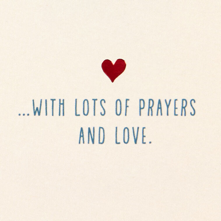 Hallmark Hugs Prayers And Love Religious Encouragement Card
