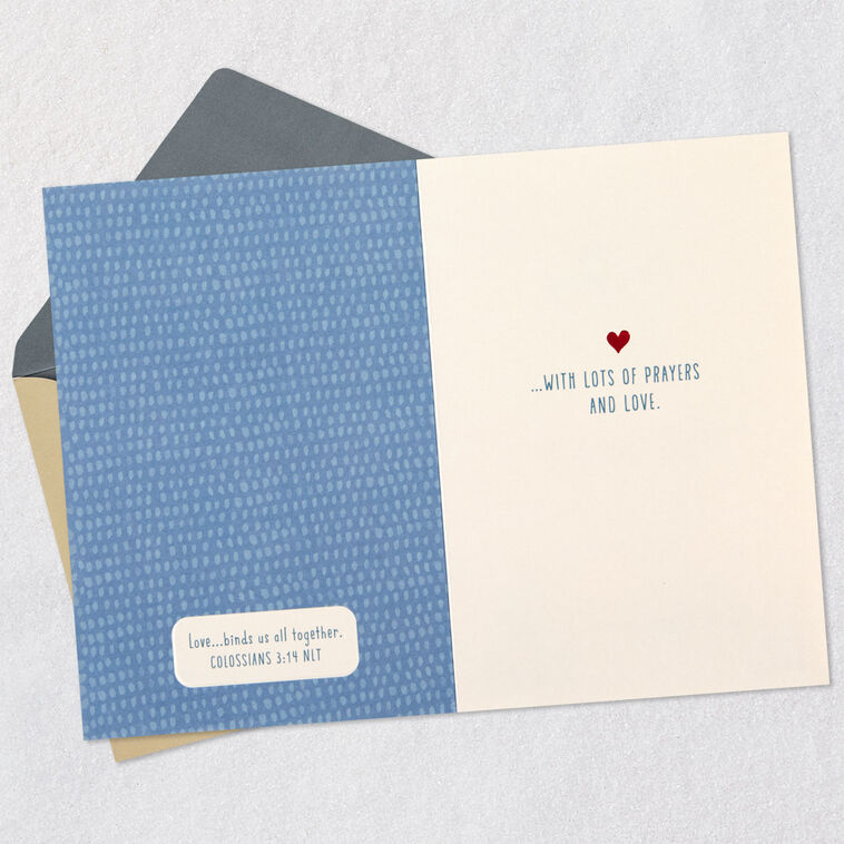 Hallmark Hugs Prayers And Love Religious Encouragement Card