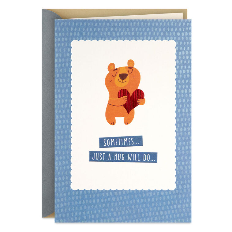 hallmark Hugs Prayers and Love Religious Encouragement Card