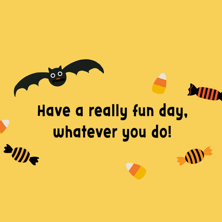 Hallmark Hugs To Sweet Little You Halloween Card For Kids