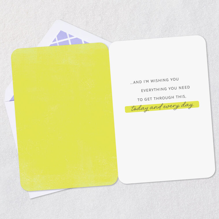 Hallmark I Care About You Today And Every Day Encouragement Card