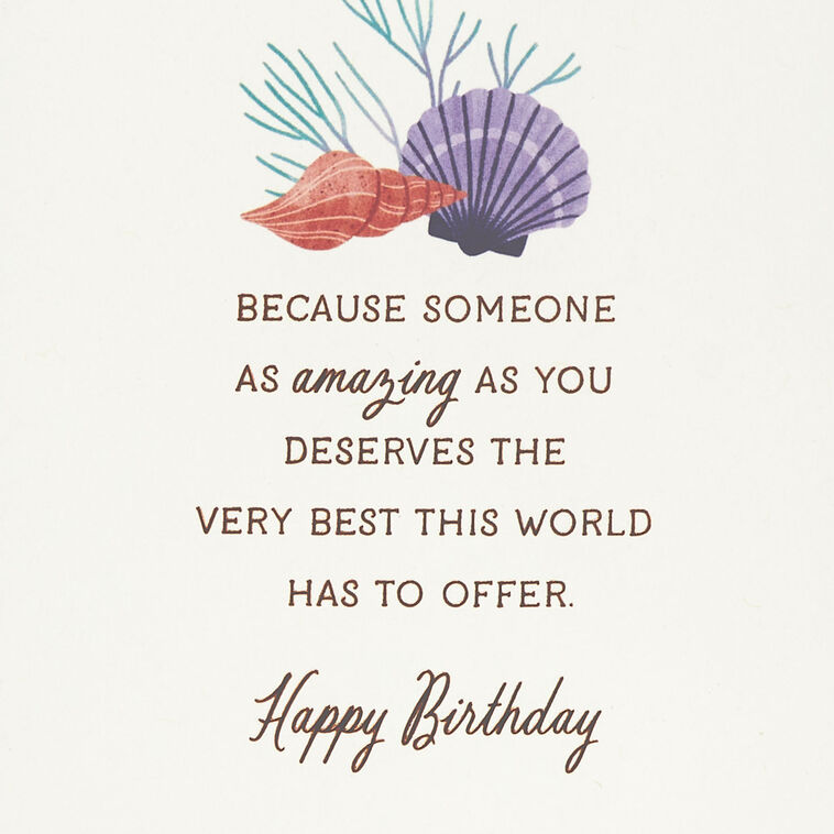 Hallmark I'd Bottle The Beach For You Birthday Card