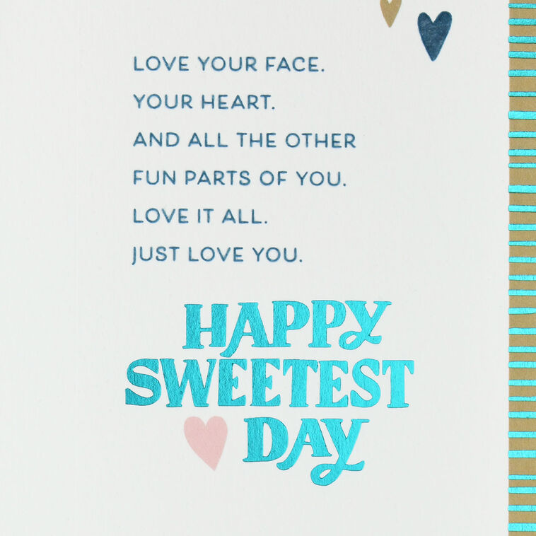 Hallmark I Freaking Love You Romantic Sweetest Day Card