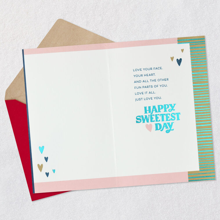 Hallmark I Freaking Love You Romantic Sweetest Day Card