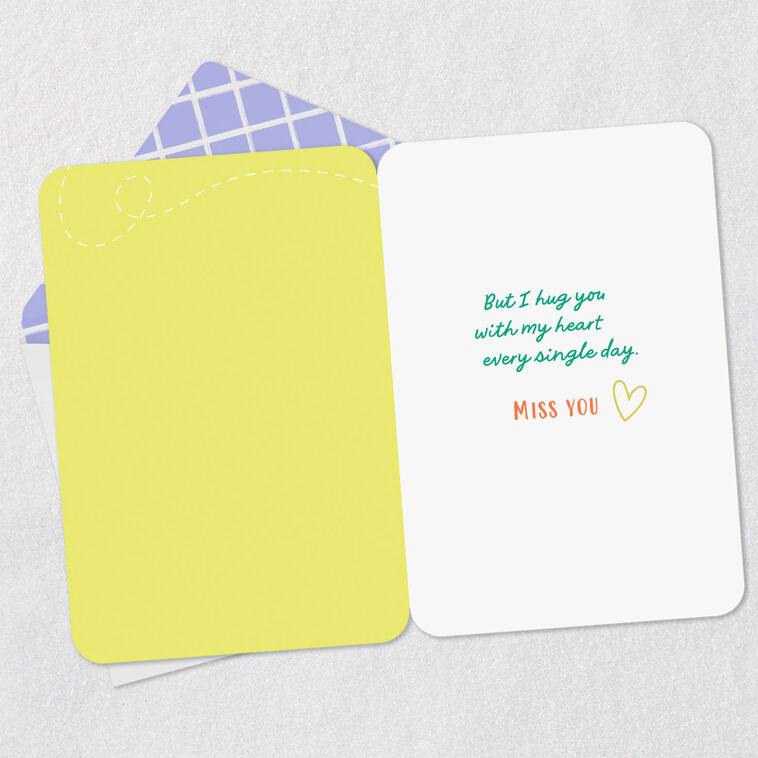 Hallmark I Hug You In My Heart Every Day Miss You Card