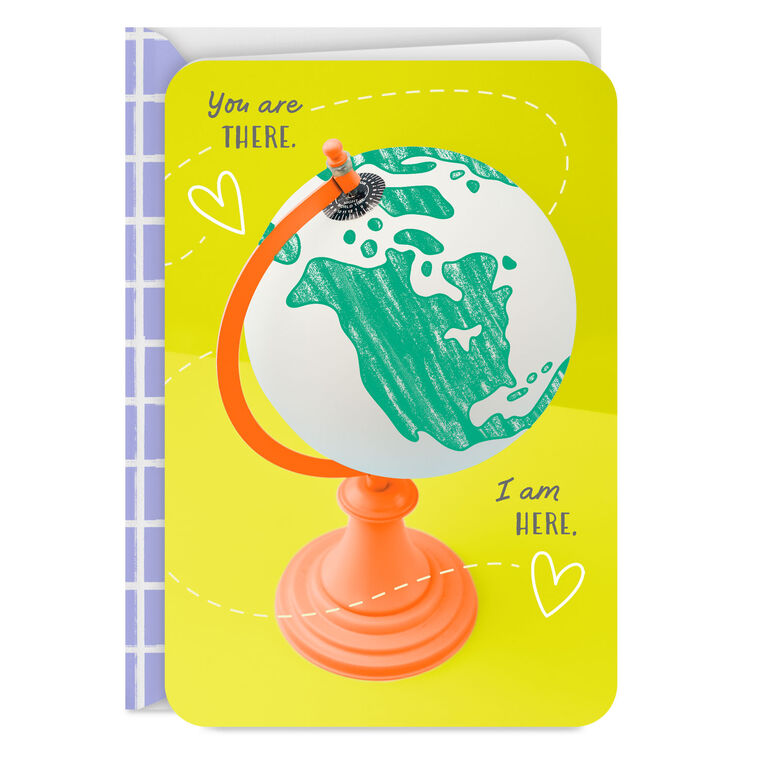 hallmark I Hug You in My Heart Every Day Miss You Card
