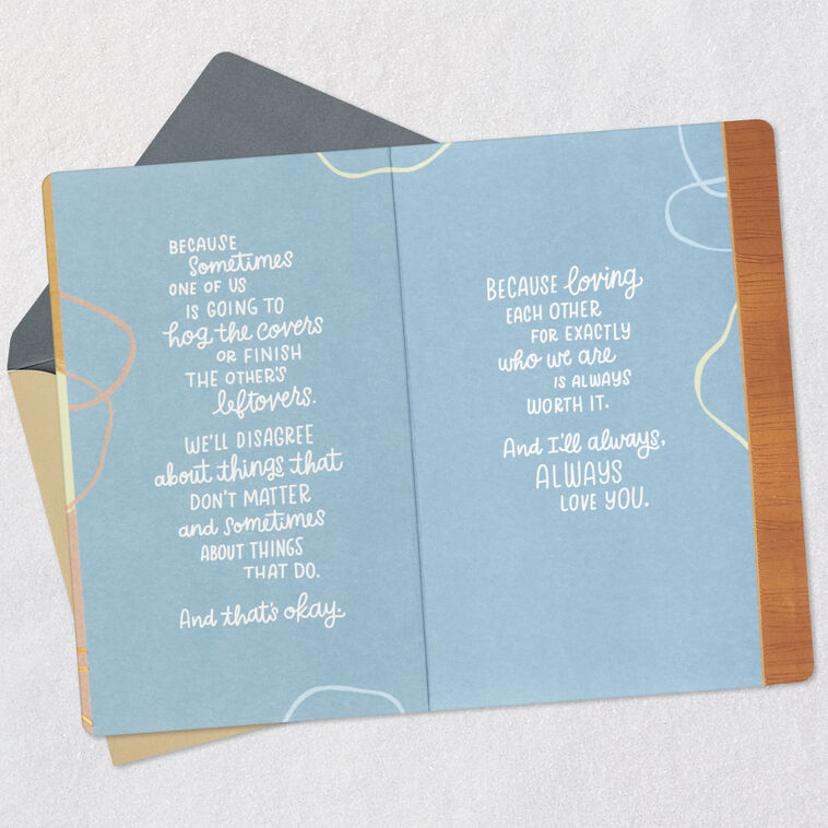 Hallmark I'll Always Always Love You Anniversary Card