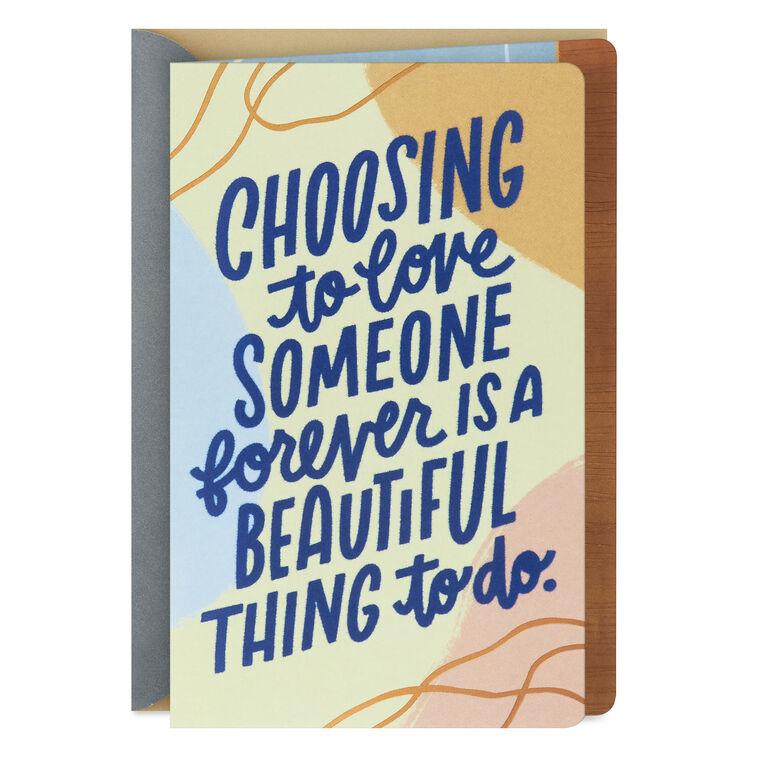 hallmark I'll Always Always Love You Anniversary Card