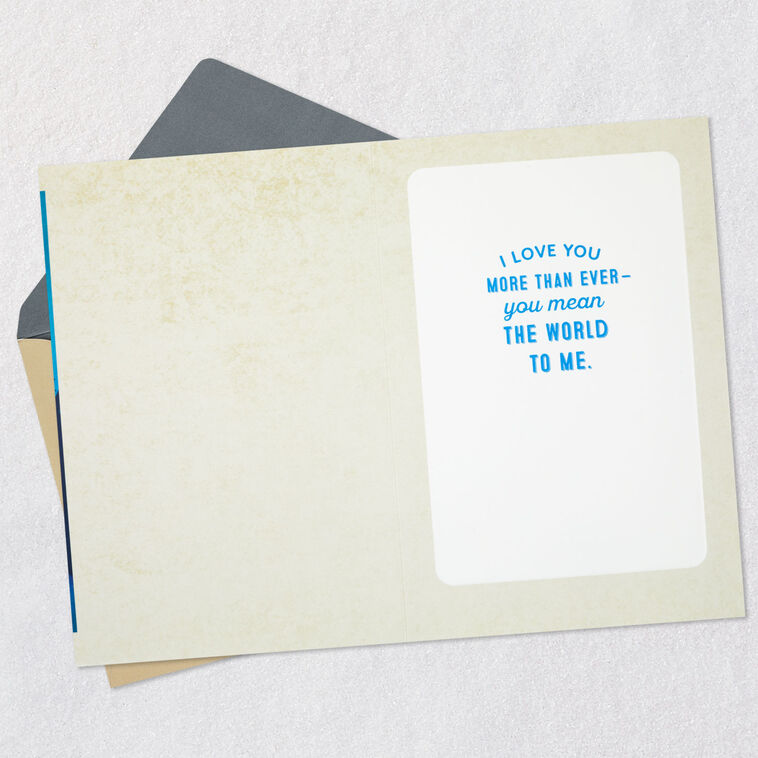 Hallmark I Love You More Than Ever Romantic Love Card