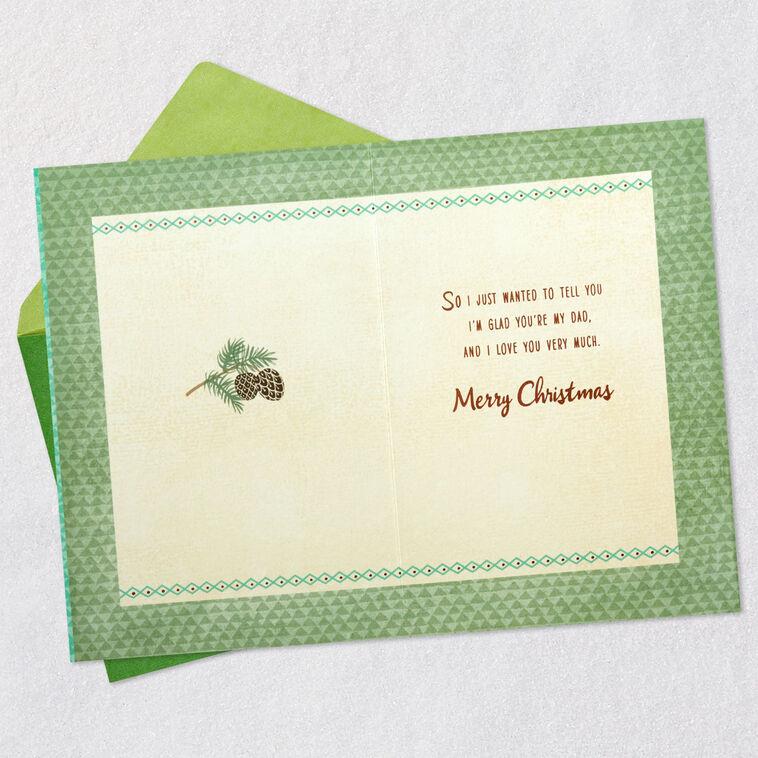 Hallmark I Love You Very Much Christmas Card For Dad