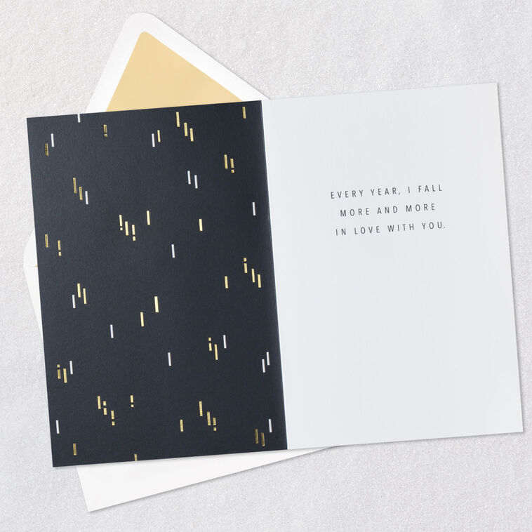 Hallmark I'm So In Love With You Romantic Anniversary Card