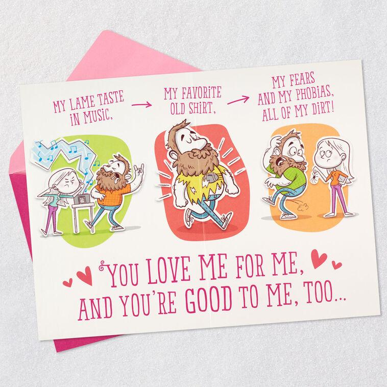 Hallmark I’m Totally Crazy For You Birthday Card For Wife