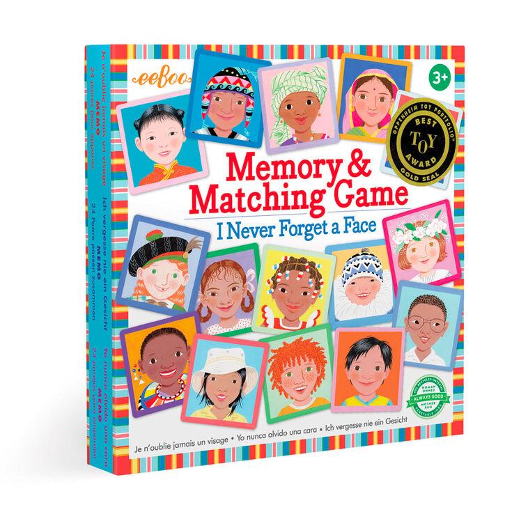 hallmark I Never Forget a Face Memory & Matching Game