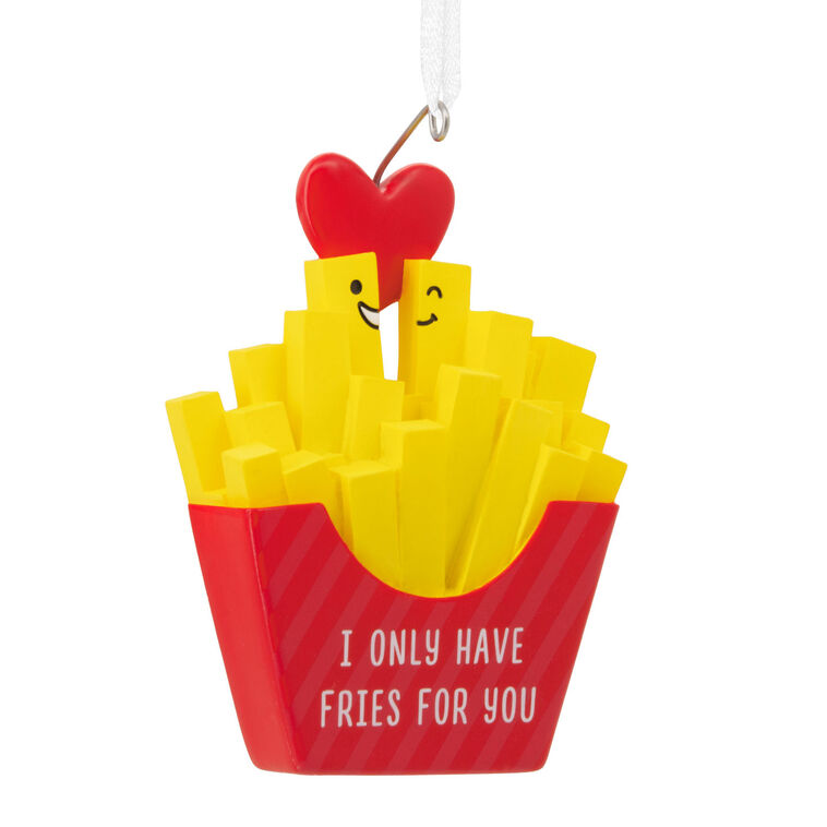 hallmark I Only Have Fries for You Hallmark Ornament