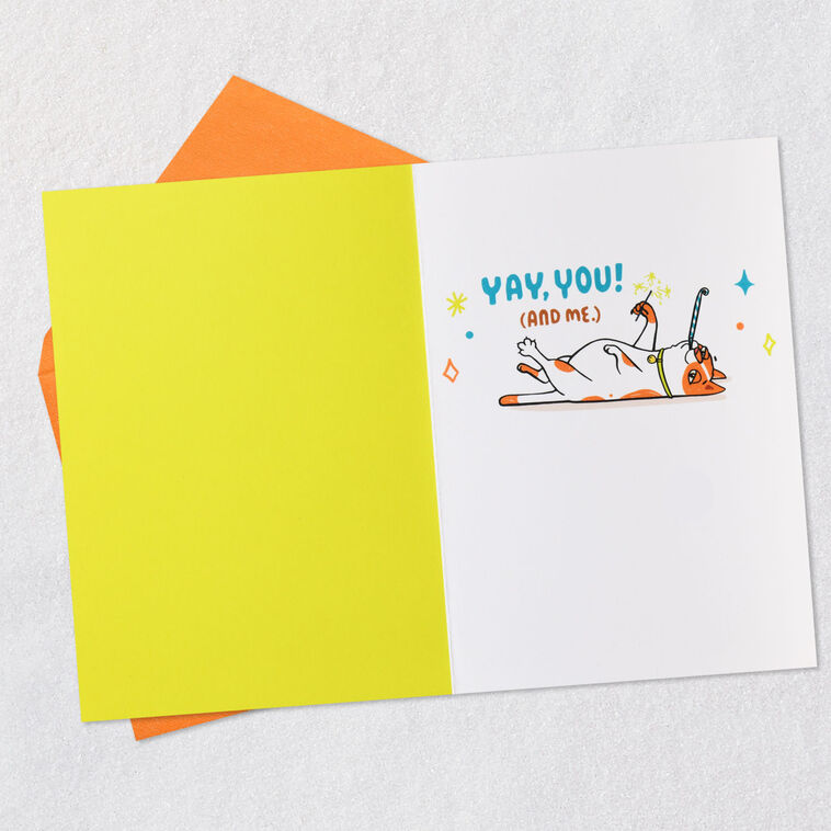 Hallmark I Remembered In Advance Funny Birthday Card