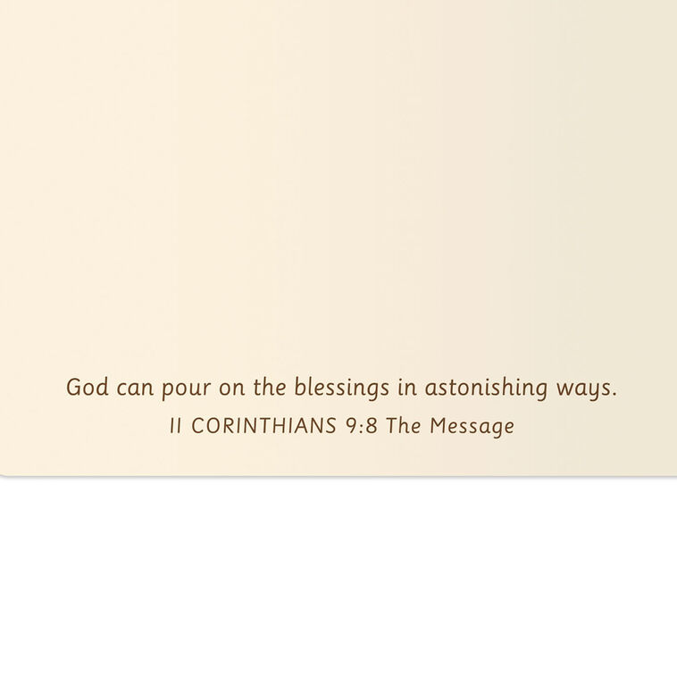 Hallmark I Thank God Over And Over For You Romantic Religious Thanksgiving Card