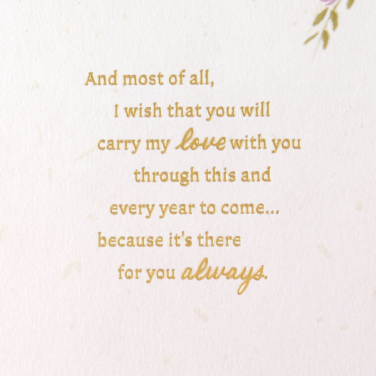 Hallmark I Wish So Much For You Birthday Card For Daughter