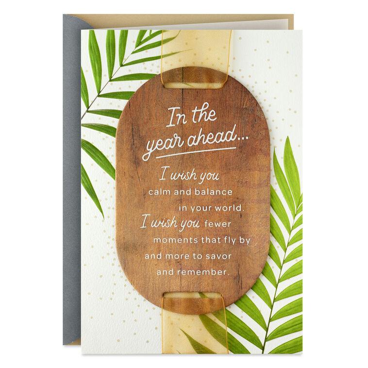 hallmark I Wish You More of What Energizes You Birthday Card