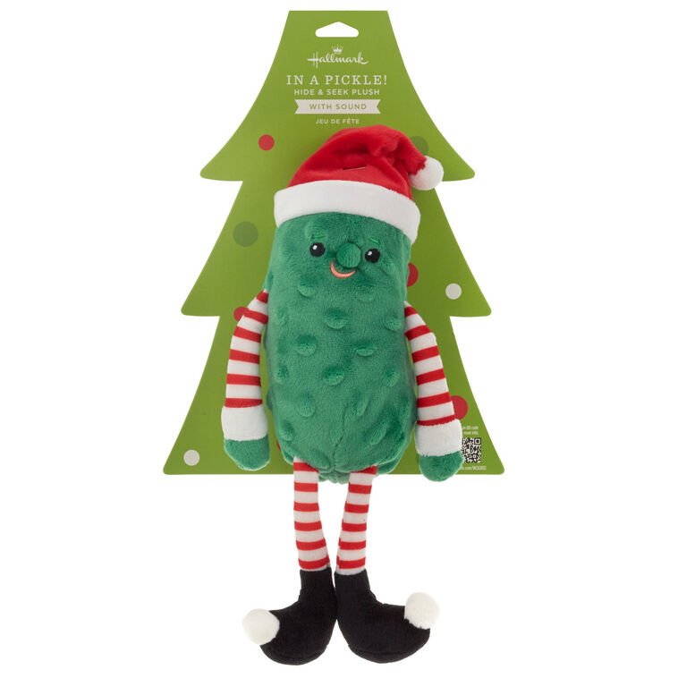 Hallmark In A Pickle Hide And Seek Plush With Sound