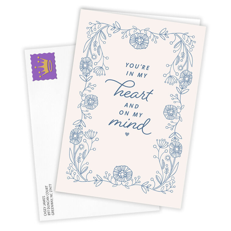 Hallmark In My Heart And On My Mind Custom Mother's Day Card