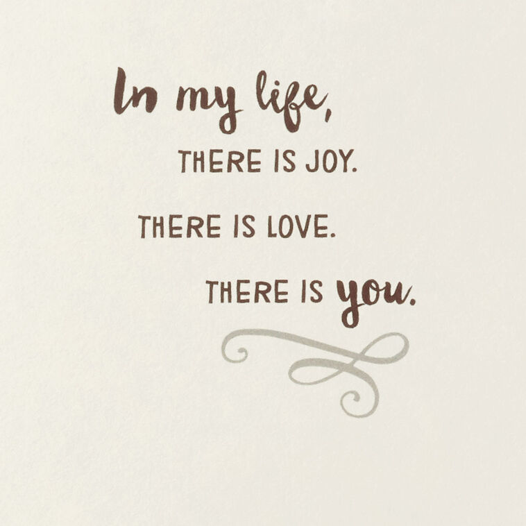 Hallmark In Your Arms I Find Peace Romantic Love Card
