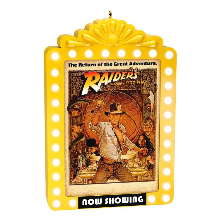 hallmark Indiana Jones™ and the Raiders of the Lost Ark™ Now Showing Ornament With Light