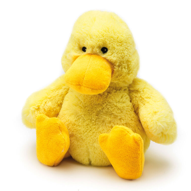 hallmark Intelex Warmies Duck Junior Scented Stuffed Animal 9"