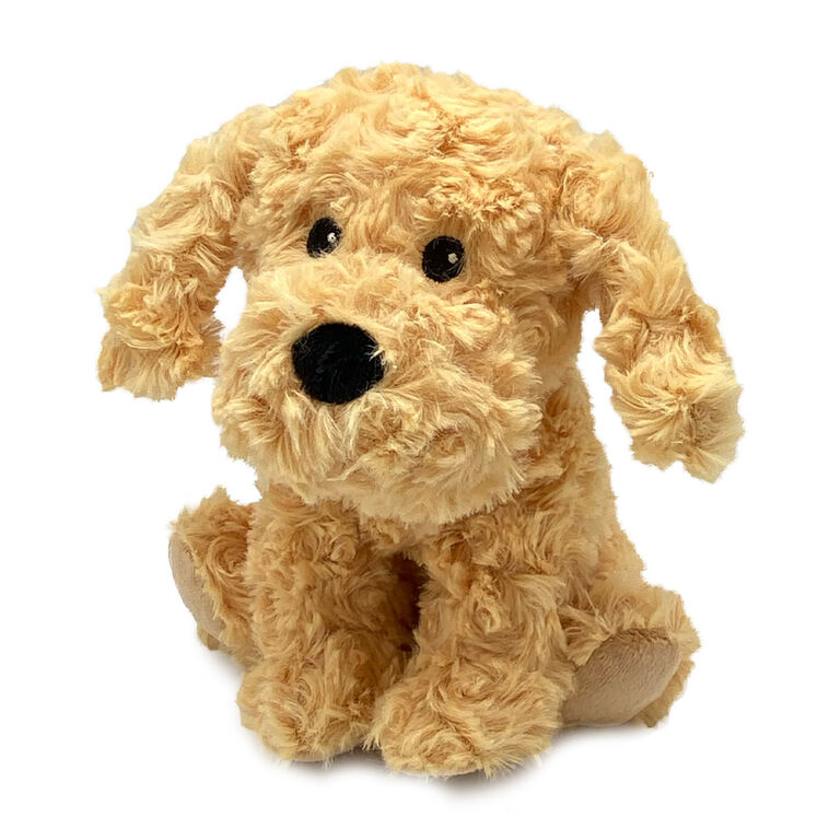 hallmark Intelex Warmies Golden Dog Scented Stuffed Animal 9"