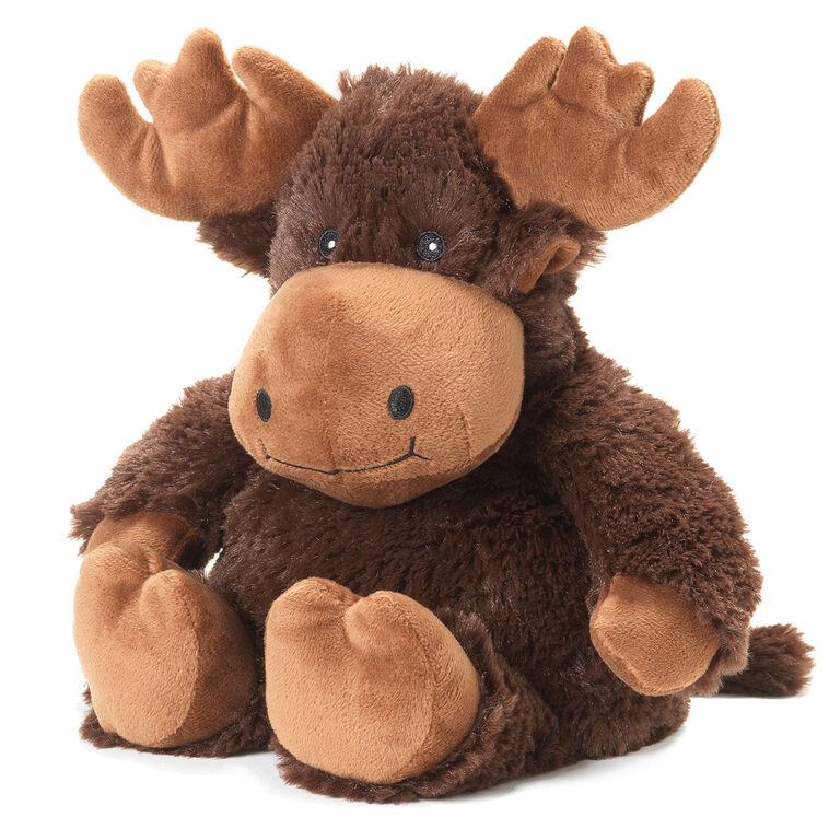hallmark Intelex Warmies Moose Scented Stuffed Animal 13"