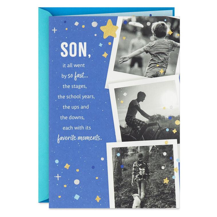 hallmark It All Went By So Fast Birthday Card for Son