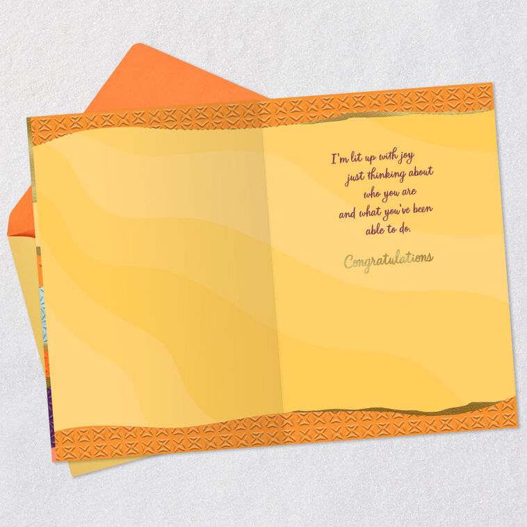 Hallmark It's A Blessing To Know Someone Like You Congratulations Card