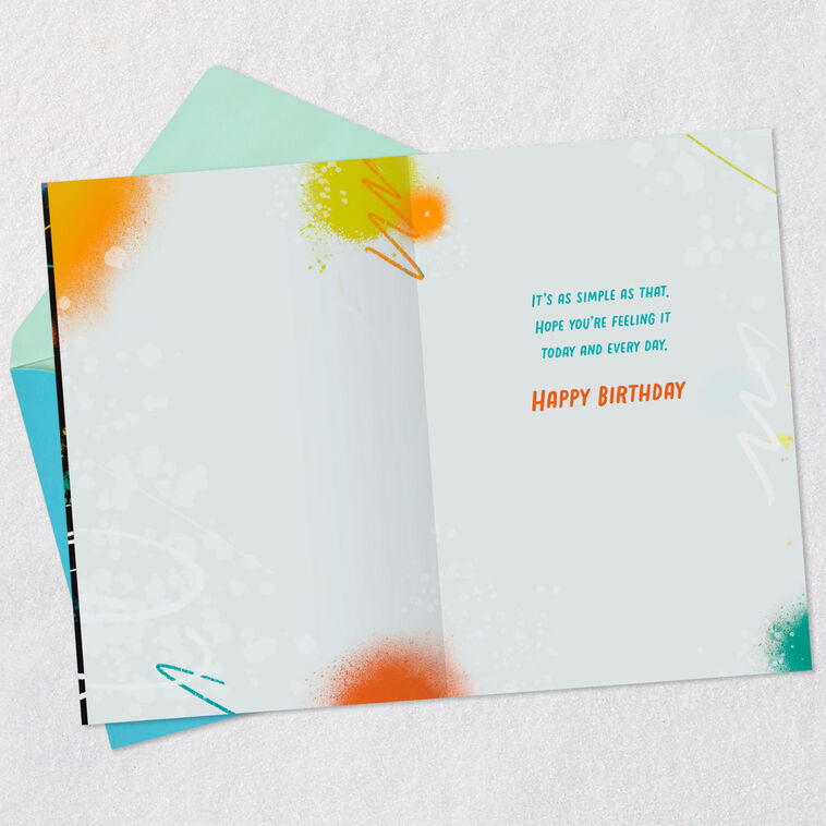 Hallmark It's As Simple As That Birthday Card For Dad