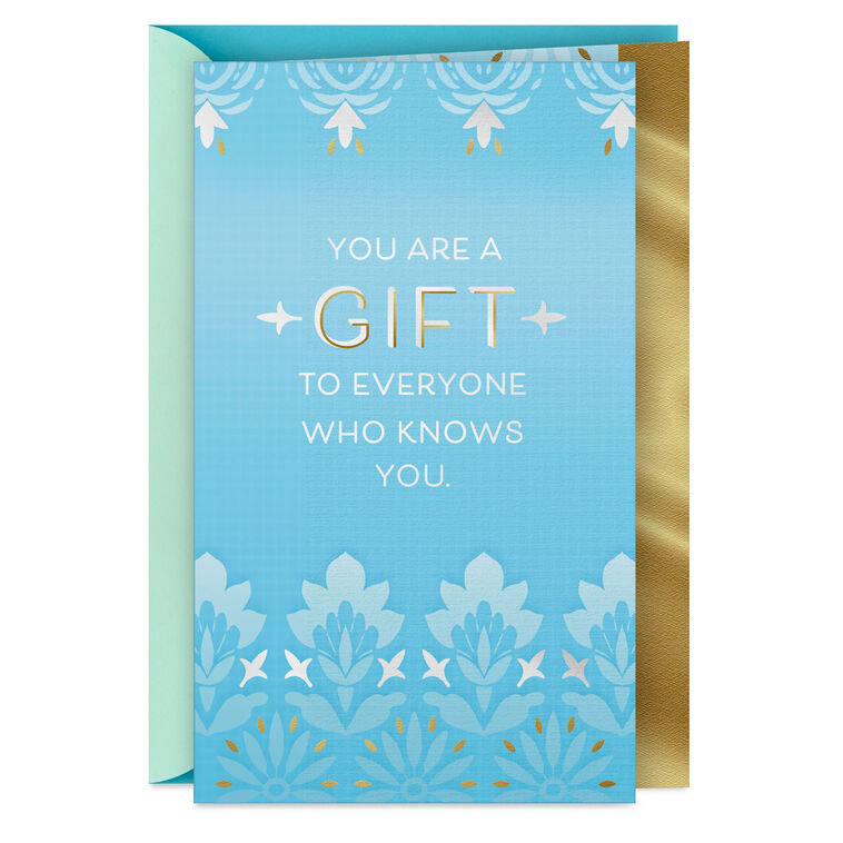 hallmark It's Easy to Wish Good Things for You Birthday Card