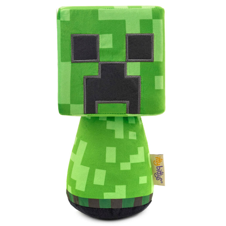 hallmark itty bittys® biggies Minecraft Creeper Plush 10”